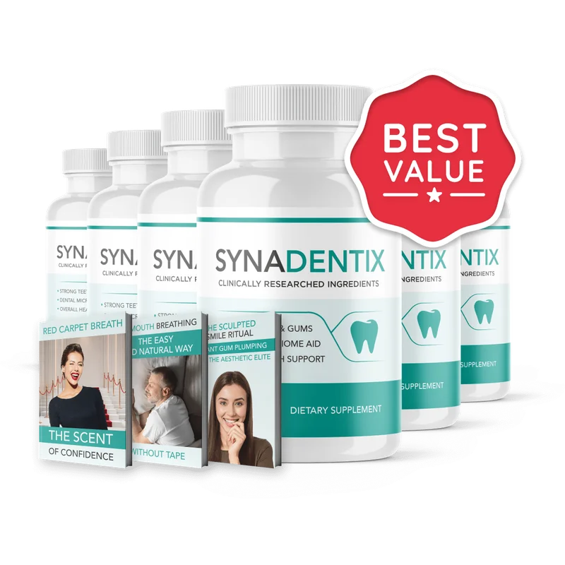 Synadentix Cognitive Support — 6 Bottle / 180 Day Pack